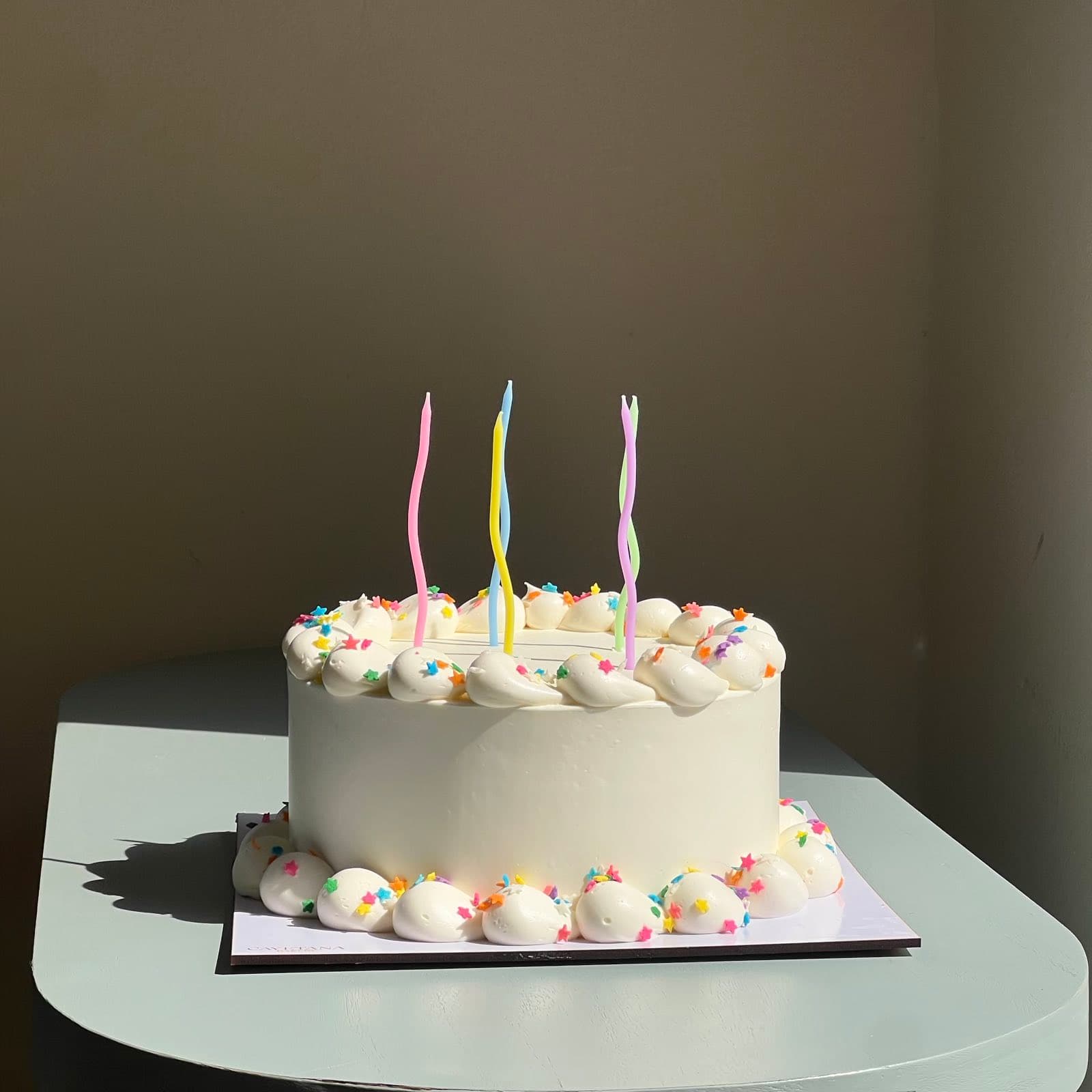 Confetti Stars Cake